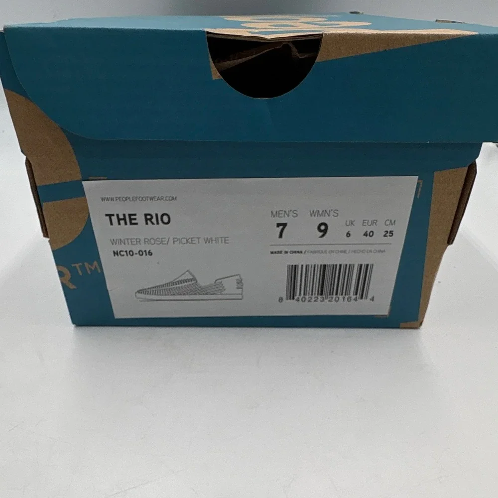 People Footwear THE RIO Skylite EVA Foam Pink/White Slip-On Casual Shoes Unisex